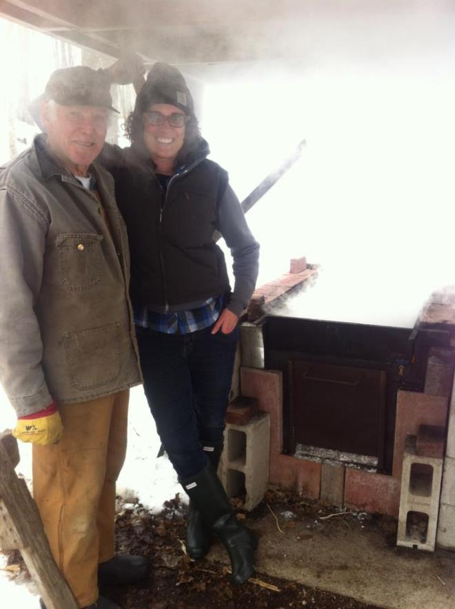 The Carney maple syrup factory. Jenny's dad is a retired construction foreman and helped with the construction of Xanadu.