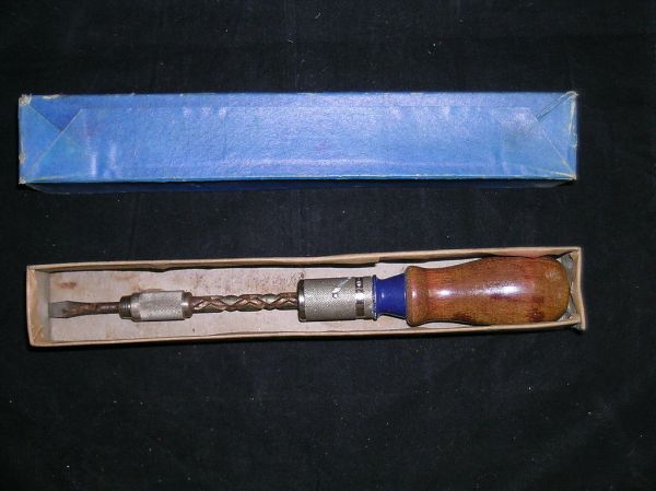 A yankee! Also a great name. No driver needed with this puppy, though yes, the process is a wee bit slower, especially when using old growth.