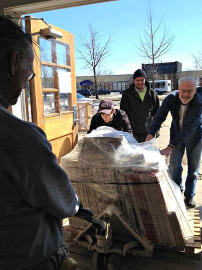 The warehouse and workforce training programs would never have happened without an incredible group of volunteers. Volunteers consist of contractors who Lou has ensnared to help out, local do-gooders, architects, a retired chemist, groups of high school students, university students, a pilot...people of all skill levels and backgrounds.